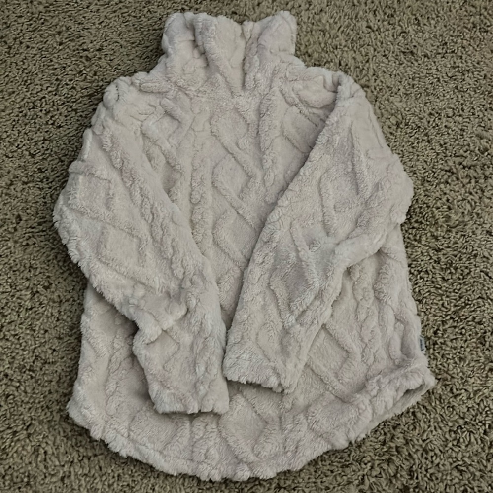 Eddie Bauer small cream Sherpa